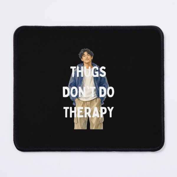 Item preview, Thugs Don't Do Therapy depressed designed and sold by thecooltable.