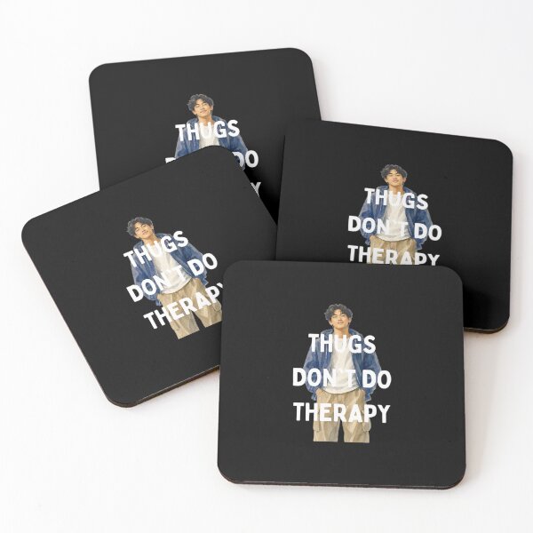 Item preview, Thugs Don't Do Therapy depressed designed and sold by thecooltable.