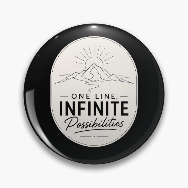 Item preview, Mountain Single-Line Minimal designed and sold by FreshPixelArt.