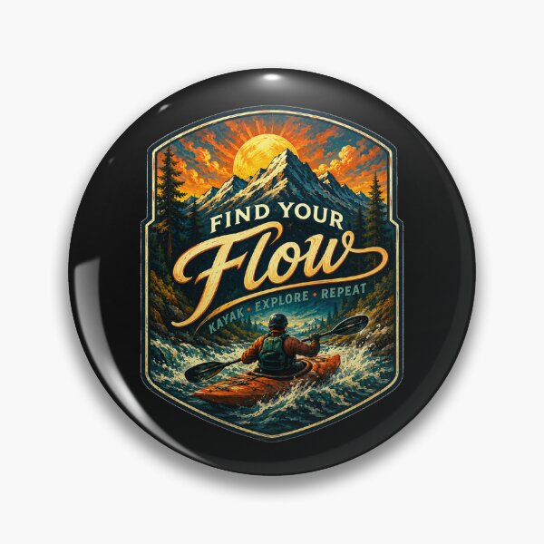 Item preview, Kayaking Find Your Flow designed and sold by Johnny Furlotte.
