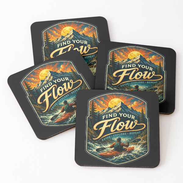Item preview, Kayaking Find Your Flow designed and sold by Johnny Furlotte.