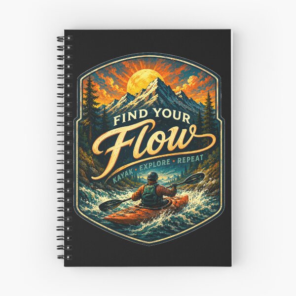 Item preview, Kayaking Find Your Flow designed and sold by Johnny Furlotte.