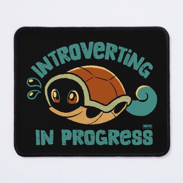 Item preview, Introverting in Progress designed and sold by World Domination For Cats ®.