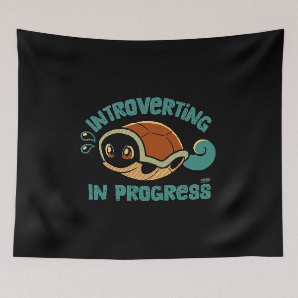 Item preview, Introverting in Progress designed and sold by World Domination For Cats ®.