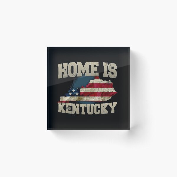 Item preview, Home is Kentucky USA US map gift unique fans Proud Strong Support designed and sold by djpraxis.