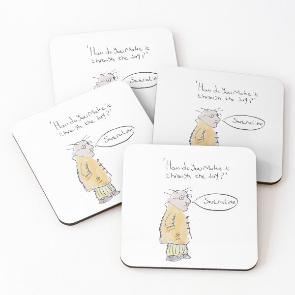 Item preview, A man talking about mental health designed and sold by Inky Fingers Illustrations.