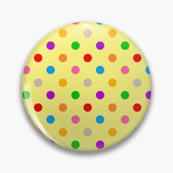 Item preview, Yellow Colorful Polka Dots Design   designed and sold by PatternTitan.
