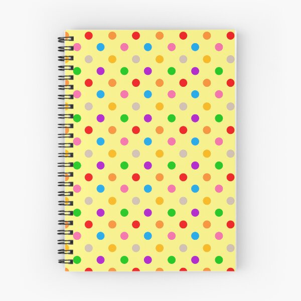 Item preview, Yellow Colorful Polka Dots Design   designed and sold by PatternTitan.