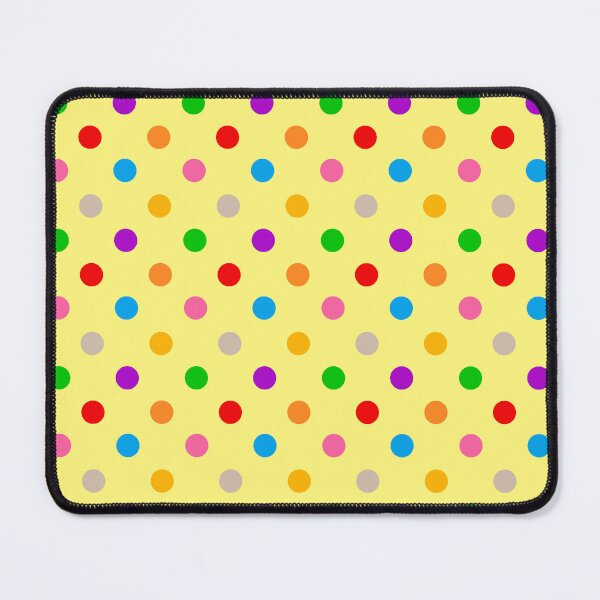 Item preview, Yellow Colorful Polka Dots Design designed and sold by PatternTitan.