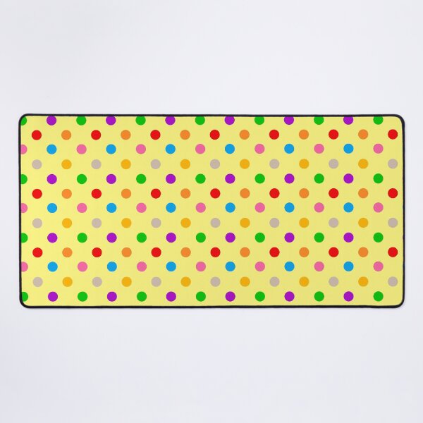 Item preview, Yellow Colorful Polka Dots Design designed and sold by PatternTitan.
