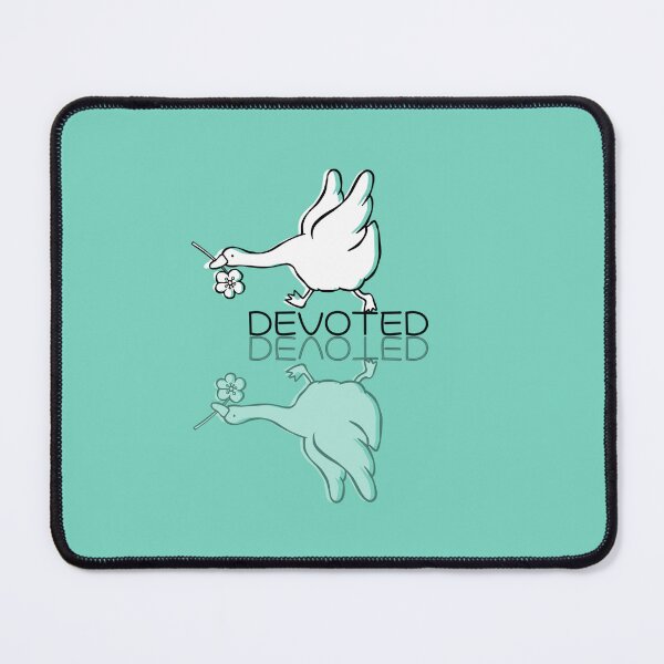 Item preview, Cute Goose Doodle Reflection DEVOTED Teal designed and sold by TackyTime.