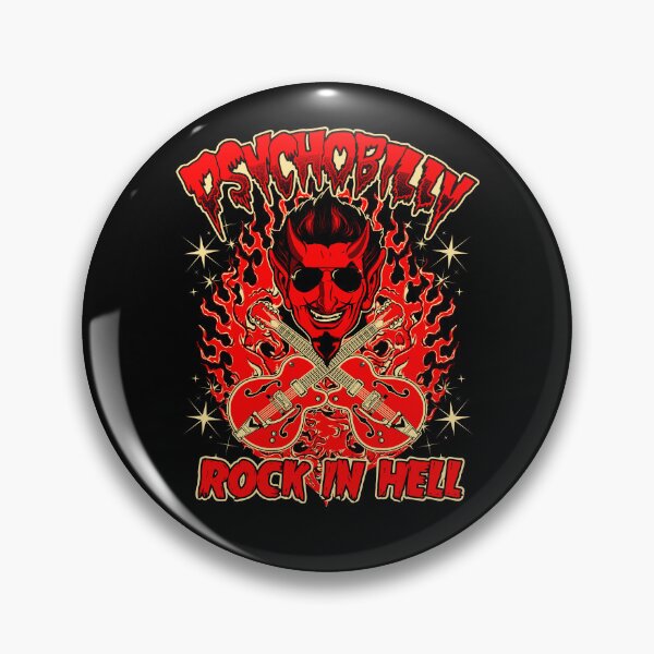 Item preview, Psychobilly Rockabilly Guitar Vintage Rockers Rock and Roll designed and sold by MemphisCenter.