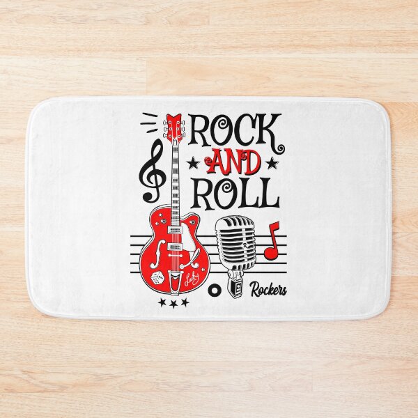 Item preview, Rockabilly Music Classic Rock and Roll Guitar Sock Hop Retro Style Biker designed and sold by MemphisCenter.