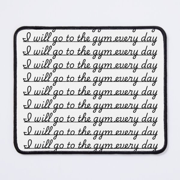 Item preview, I Will Go To The Gym Every Day Funny Workout Motivation Sarcastic Fitness designed and sold by HYPNK.