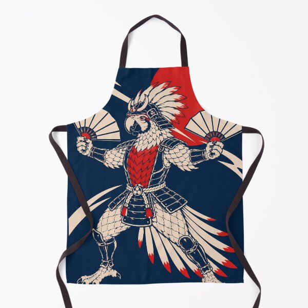 Item preview, Samurai Macaw designed and sold by KungPowUnicorn.