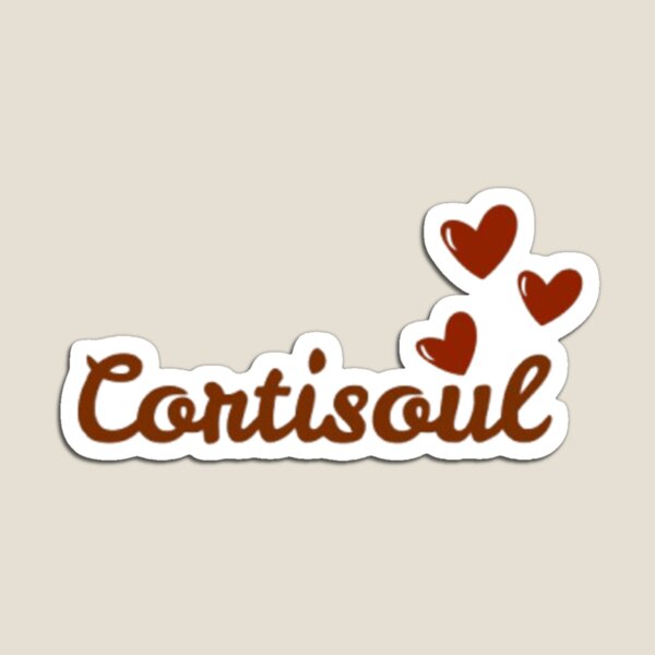 Item preview, Cortisoul Funny Cortisol Medical Pun Sticker | Stressed Med Student designed and sold by OffScripted.