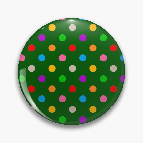 Item preview, Green Colorful Polka Dots Design   designed and sold by PatternTitan.