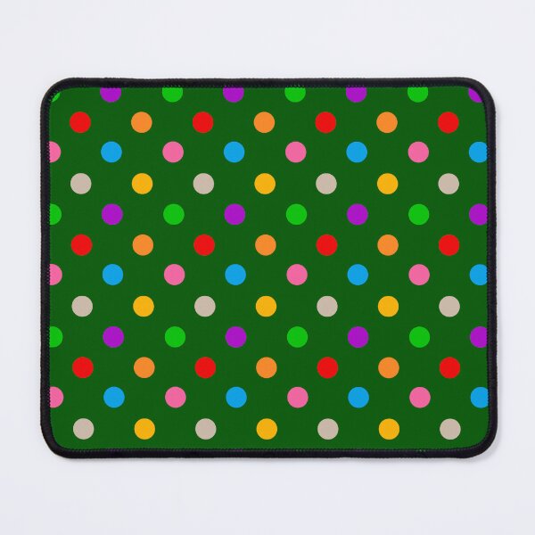 Item preview, Green Colorful Polka Dots Design   designed and sold by PatternTitan.