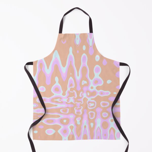 Item preview, Liquid Retro Abstract in Light Orange and Pink designed and sold by mirimo.