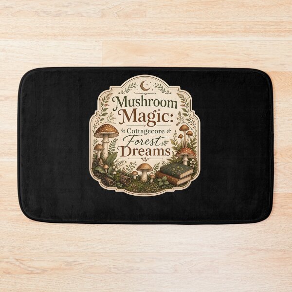 Item preview, Mushrooms Cottagecore Botanical designed and sold by FreshPixelArt.