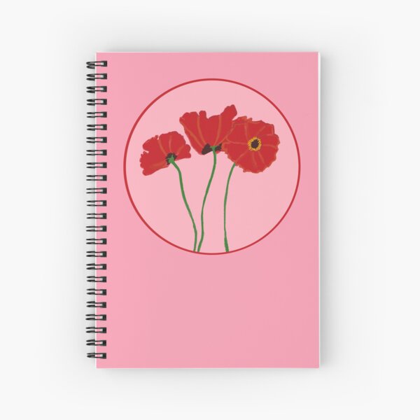 Item preview, Happy Poppies with a Pink Background designed and sold by soozie-c.