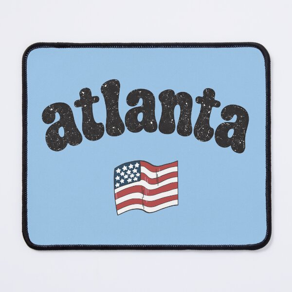 Item preview, Atlanta Georgia Cute Skyline Retro City designed and sold by HowToCanadian.