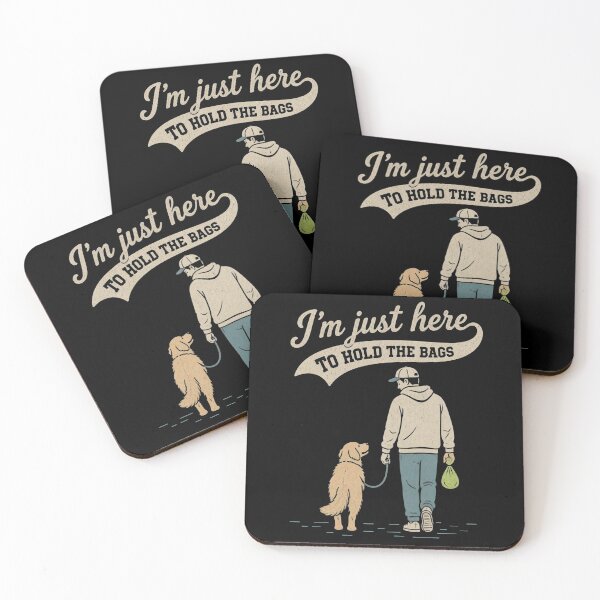 Item preview, I'm Just Here to Hold the Bags. designed and sold by Birdie and Flynn.