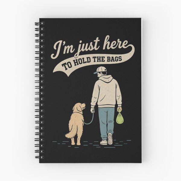 Item preview, I'm Just Here to Hold the Bags. designed and sold by Birdie and Flynn.