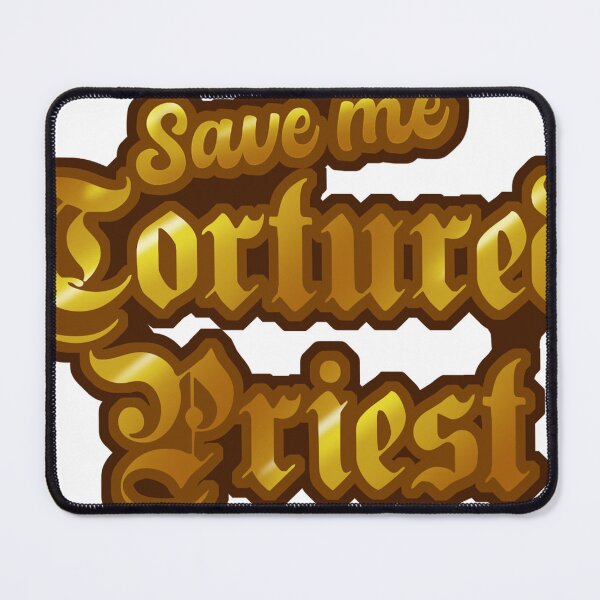 Item preview, Save me Tortured Priest designed and sold by reibeast.
