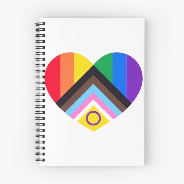 Item preview, Intersex-inclusive progress heart  designed and sold by adriab.