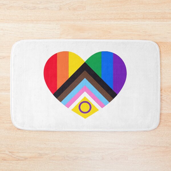 Item preview, Intersex-inclusive progress heart  designed and sold by adriab.
