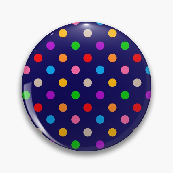 Item preview, Blue Colorful Polka Dots Design   designed and sold by PatternTitan.