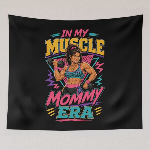 Item preview, In My Muscle Mom Era Retro Fitness designed and sold by Victor Shadehorn.