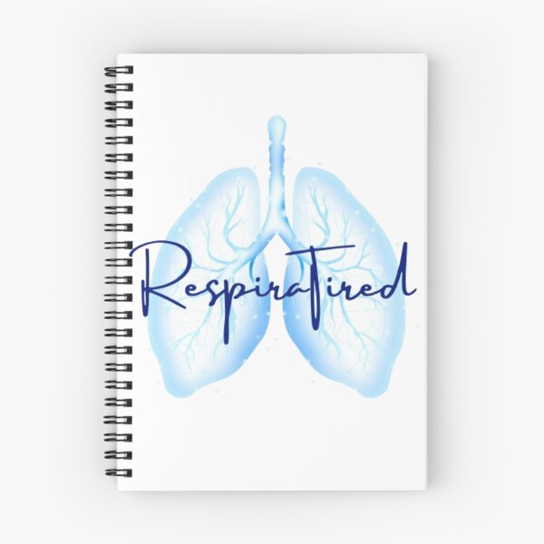 Item preview, RespiraTired Funny Respiratory Medical Pun Sticker | Pulmonology Humor designed and sold by OffScripted.