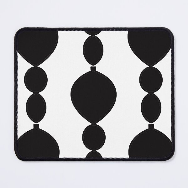 Item preview, Minimal Black Abstract Shapes – Modern Organic Vertical Design designed and sold by Ailiida.