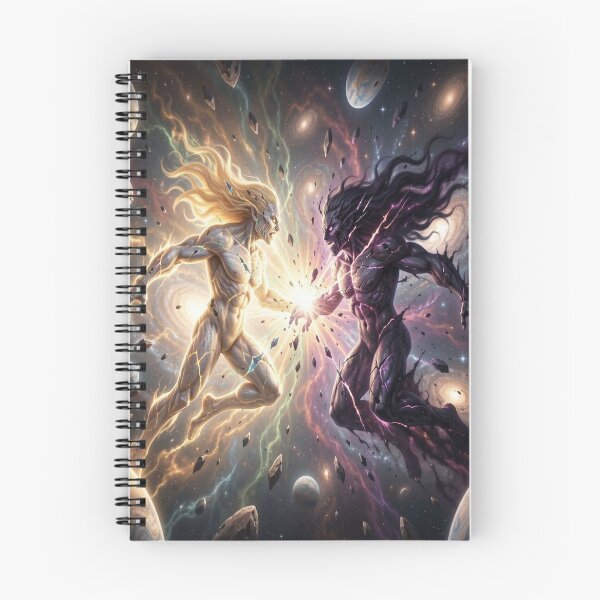 Item preview, Gemini: cosmic duality of two forces in light and shadow, full of energy, tension, and epic dynamics. designed and sold by FotoworldEdel.