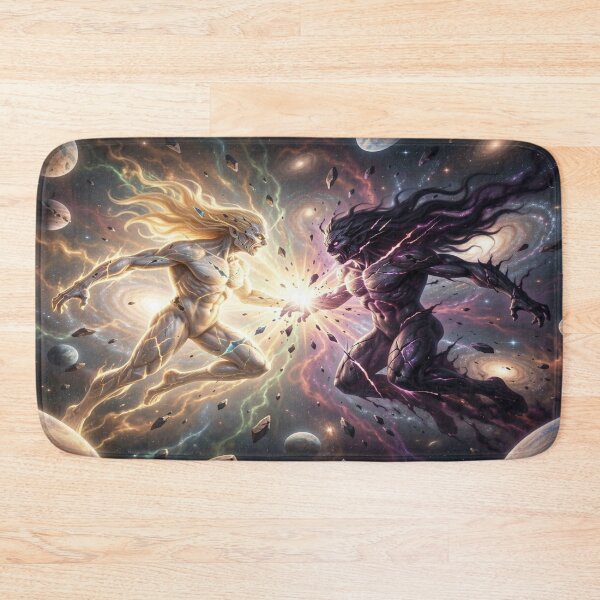 Item preview, Gemini: cosmic duality of two forces in light and shadow, full of energy, tension, and epic dynamics. designed and sold by FotoworldEdel.