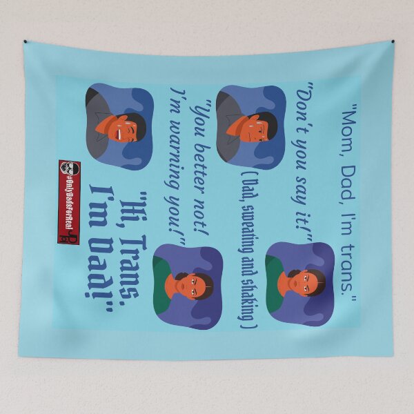 Item preview, Hi Trans, I'm Dad! designed and sold by OnlyDadsForReal.
