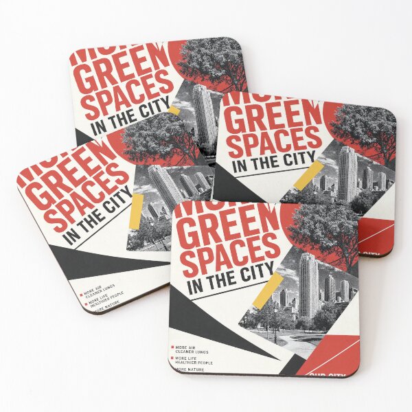 Item preview, Wall Art - Poster - More Green Spaces, Better Future designed and sold by ForeverPrintsOK.