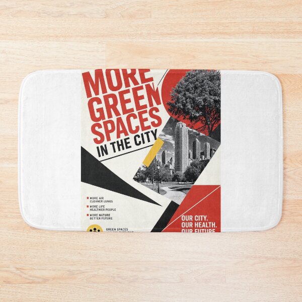 Item preview, Wall Art - Poster - More Green Spaces, Better Future designed and sold by ForeverPrintsOK.