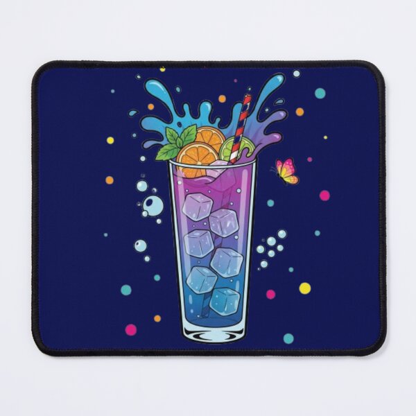 Item preview, Colorful Summer Drink – Refreshing Splash designed and sold by Dogandesighn.
