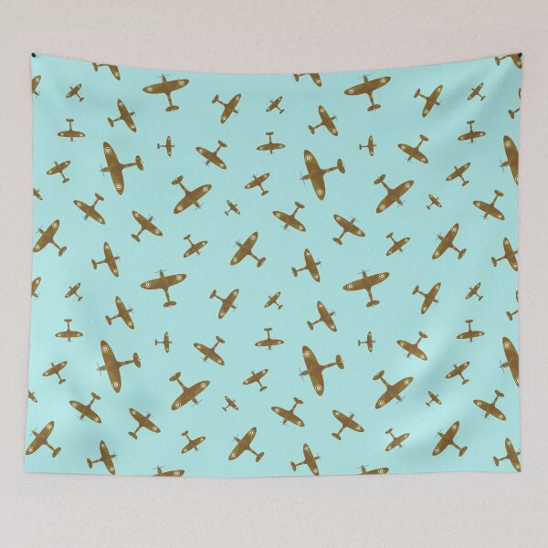 Item preview, Spitfire War Planes Pattern designed and sold by CreativeTwins.