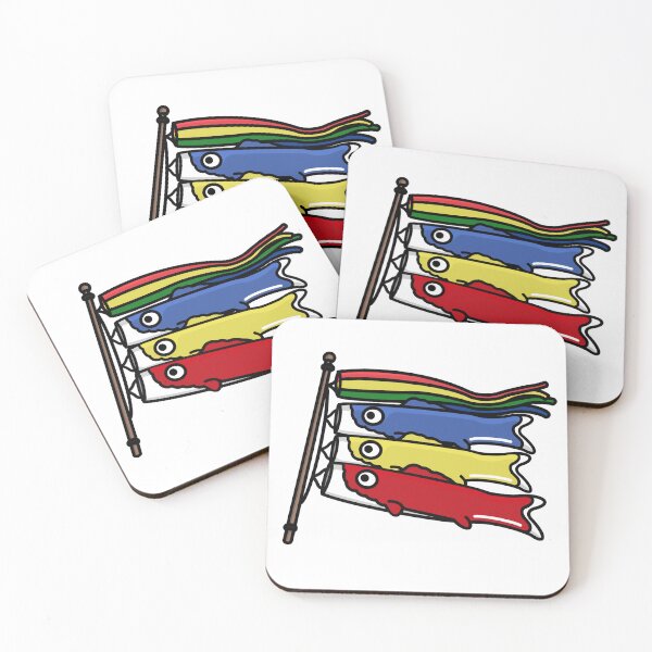 Item preview, Koinobori Flag | Postcards from Tokyo Collection  designed and sold by BellaDesignCo.