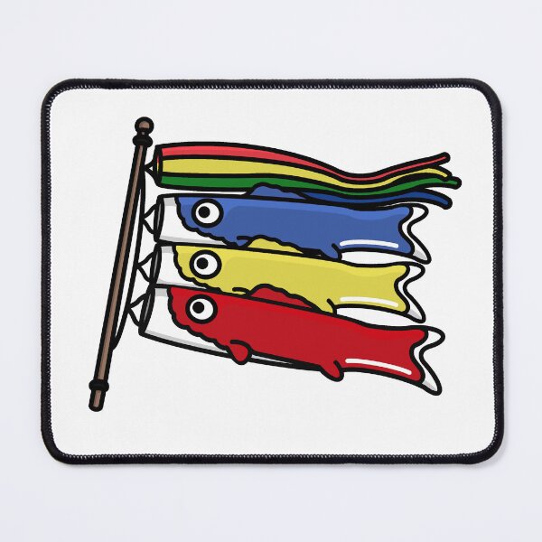 Item preview, Koinobori Flag | Postcards from Tokyo Collection designed and sold by BellaDesignCo.