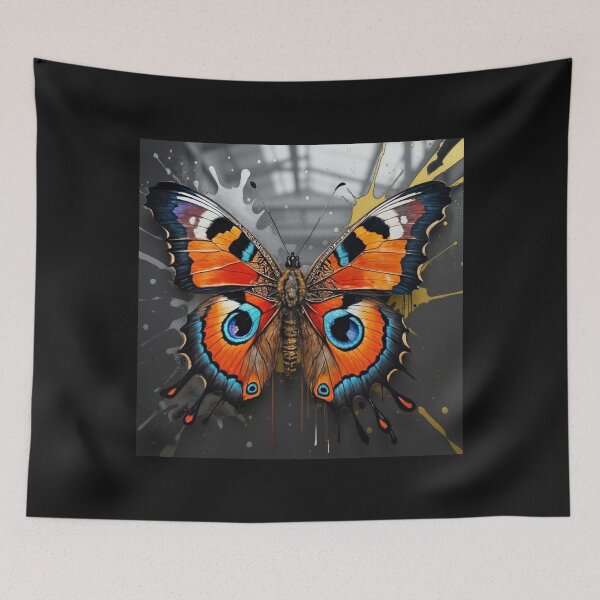 Item preview, Ocelli in Chaos: A Peacock Butterfly Reimagined #6 designed and sold by Helios Be. Lavsh.