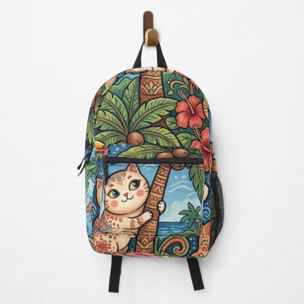 Item preview, Tropical Jungle Cat Paradise designed and sold by Iampoji.