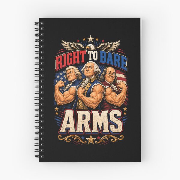 Item preview, Right To Bare Arms Patriotic Muscle Humor designed and sold by Victor Shadehorn.