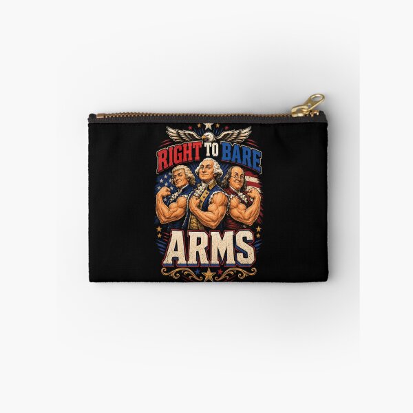 Item preview, Right To Bare Arms Patriotic Muscle Humor designed and sold by Victor Shadehorn.