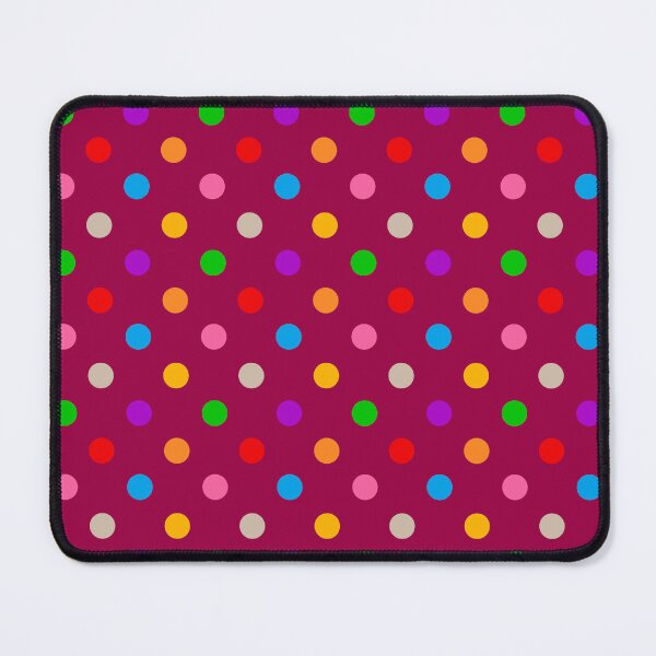 Item preview, Deep Pink Colorful Polka Dots Design designed and sold by PatternTitan.