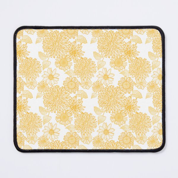 Item preview, Yellow Flower Seamless Pattern - Sunflower Daisy Floral Print designed and sold by Zaya_art.